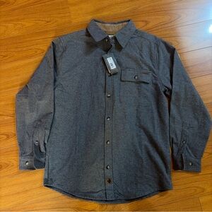 Legendary Whitetails Buck Camp Flannel Shirt 6464 MED Charcoal Heather CRHT – NW